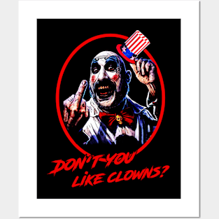 Captain Spaulding Carnival of Chaos Posters and Art